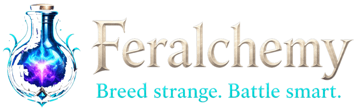 Feralchemy — Breed strange. Battle smart.